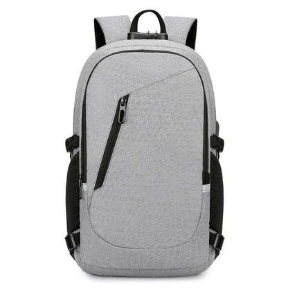 Durable computer backpack made of premium Oxford cloth, designed for Kiwi adventurers with ample storage and stylish street-savvy look.