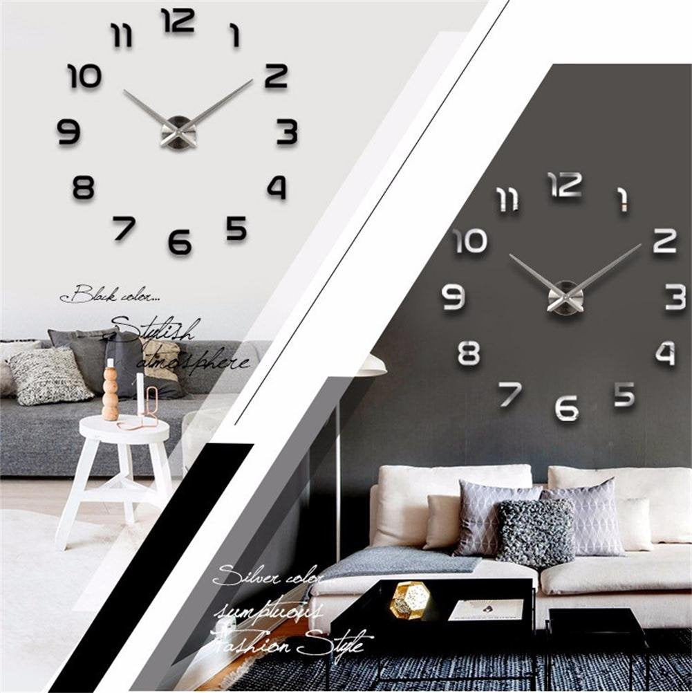 Decorative 3D wall clock made from Kiwi-produced EVA foam with a modern, dimensional design