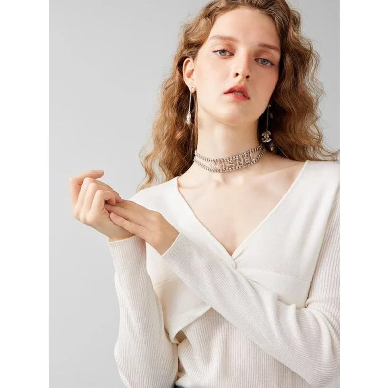 Shopfluxpro NZ Stylish V-Neck Jumper - Your Wardrobe's New Kiwi Companion