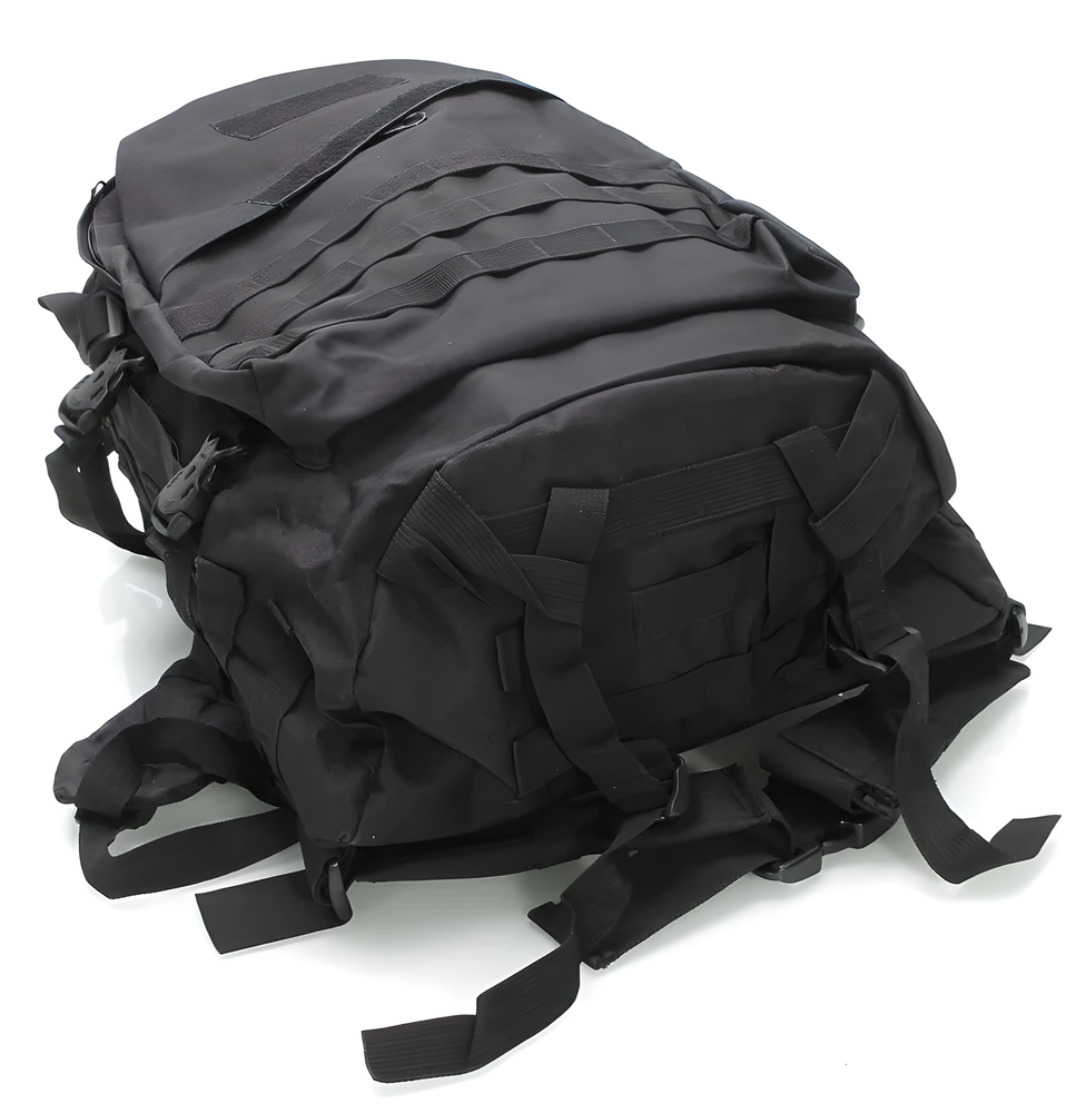 40L rugged tactical backpack with adjustable straps and multiple compartments, perfect for outdoor adventures in New Zealand