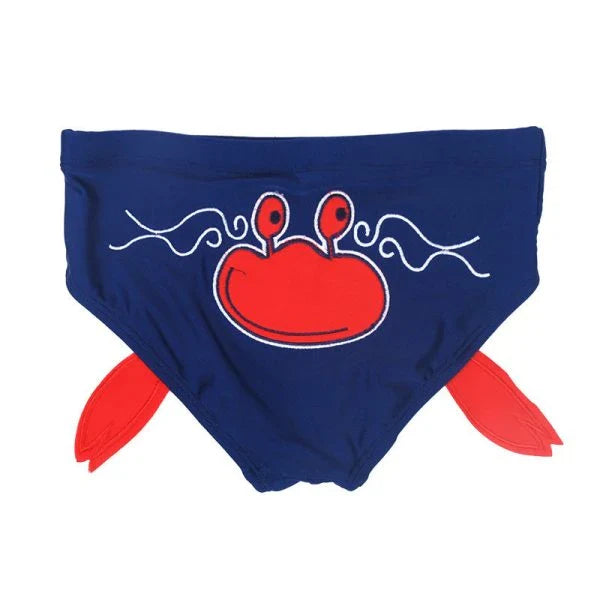 Cute embroidered baby swimming trunks in various vibrant designs for 1-3 year old New Zealand kids