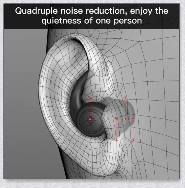 Pair of silicone ear plugs in black and white colors, designed for comfortable and effective noise reduction during sleep