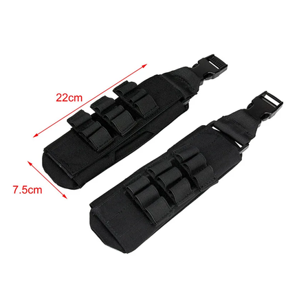 Rugged Tactical Molle Shoulder Strap Pad made from durable 1000D cordura, perfect for outdoor adventures in New Zealand