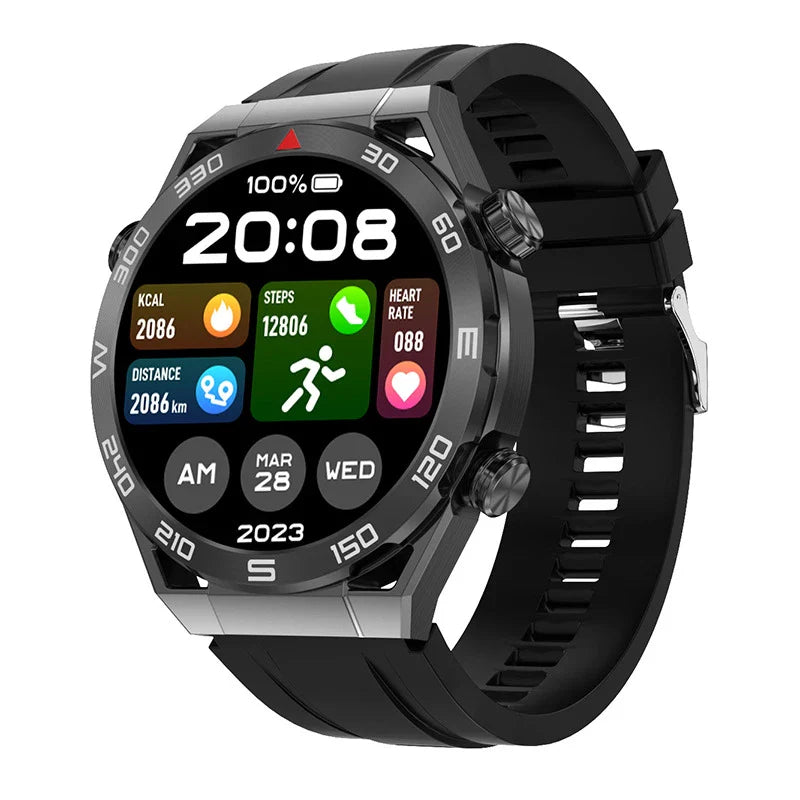 Stylish smart sports watch with alloy construction, waterproof design, and comprehensive fitness tracking features for the active Kiwi lifestyle