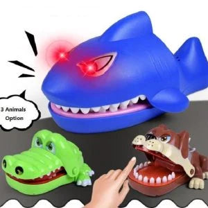 Bite-Proof Paw-some Pet Pal: An engaging interactive toy featuring random tooth switches for unpredictable fun and parent-child bonding