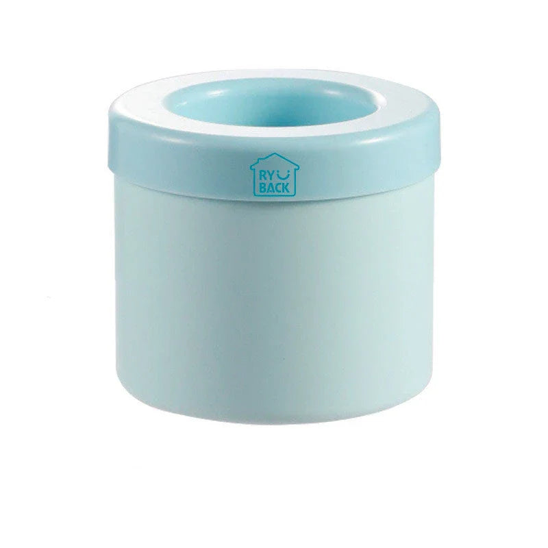 Compact silicone ice cube maker in blue color - a versatile kitchen gadget for chilling drinks in Kiwi homes and bars