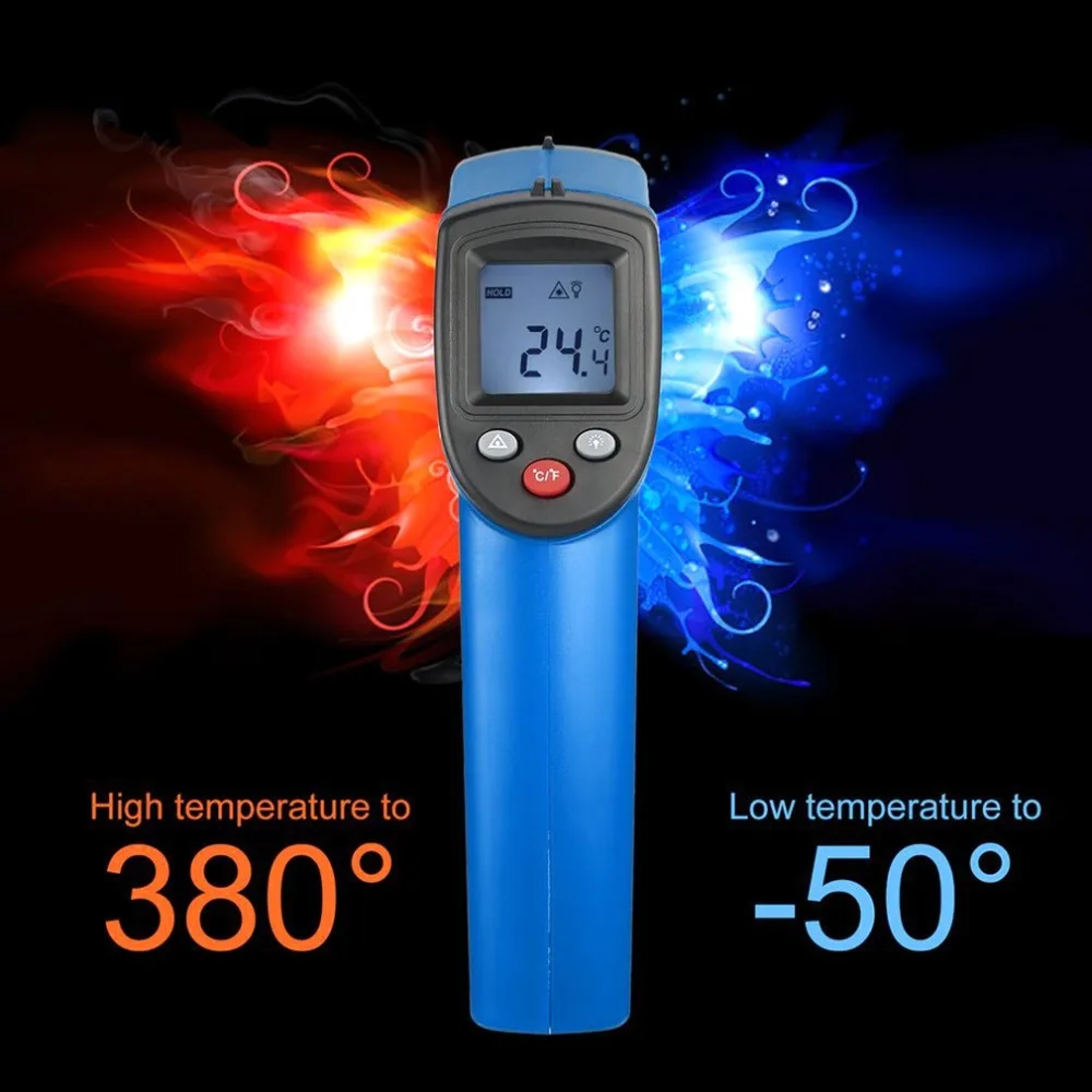 Digital Infrared Thermometer Gun - Precise, Portable, and Versatile Temperature Measurement Tool for Kiwi Homes and Businesses