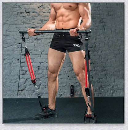 Redge Portable All-in-One Gym Machine with adjustable resistance bands and compact, lightweight design