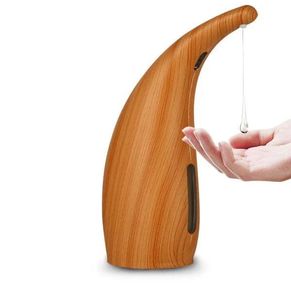 Touchless automatic liquid soap dispenser with infrared smart sensor for hands-free, mess-free soap dispensing in modern kitchen or bathroom