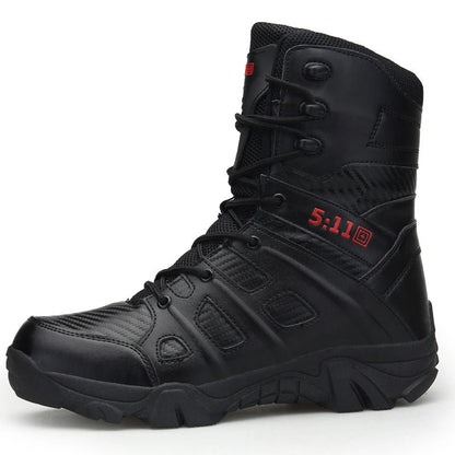 Rugged outdoor adventure boots with durable microfiber leather construction and slip-resistant soles for Kiwi explorers