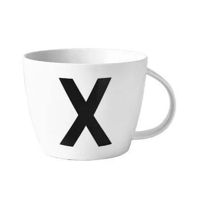 Personalized Initial Ceramic Mug with Sleek Minimalist Design and Eco-Friendly Materials