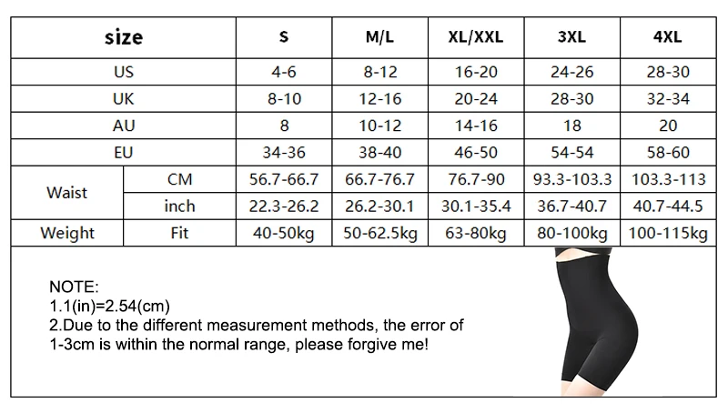 Shapewear Spandex Tummy Tamer and Body Shaper in Black and Beige colors, providing sculpting and smoothing for the midsection with high-waisted design and boning support.