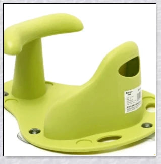 Deluxe Baby Bath Seat with anti-slip suction cups and supportive back and leg rest for a comfortable and secure bathing experience