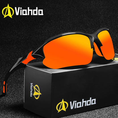 Stylish and durable VIAHDA™ Adventurous Driving Sunglasses with polarized lenses, UV protection, and mirror coating for Kiwi drivers