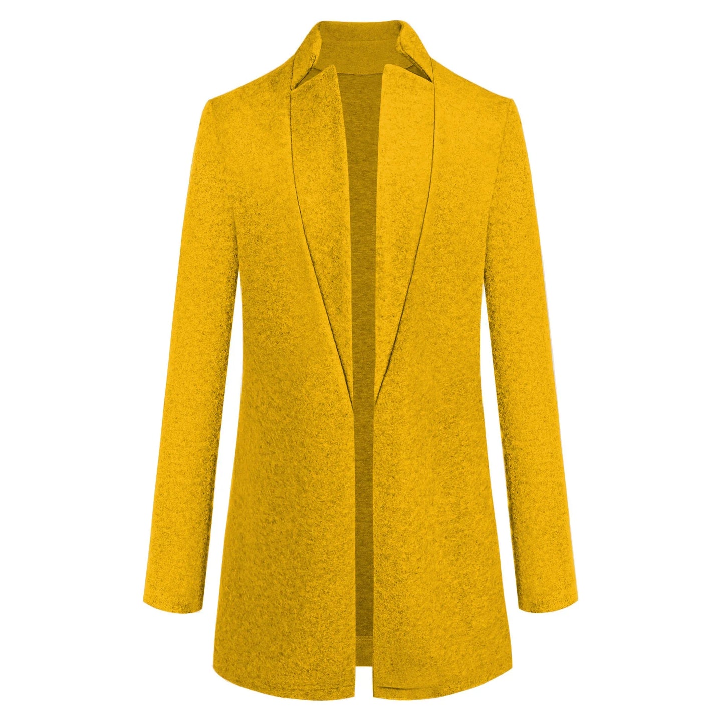 Premium woollen coat with stand collar, perfect for keeping warm in New Zealand's chilly climate.