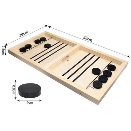 Fast Sling Hockey Board Game - A thrilling eco-friendly table hockey game for Kiwi families