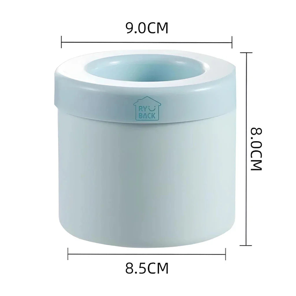 Compact silicone ice cube maker in blue color - a versatile kitchen gadget for chilling drinks in Kiwi homes and bars