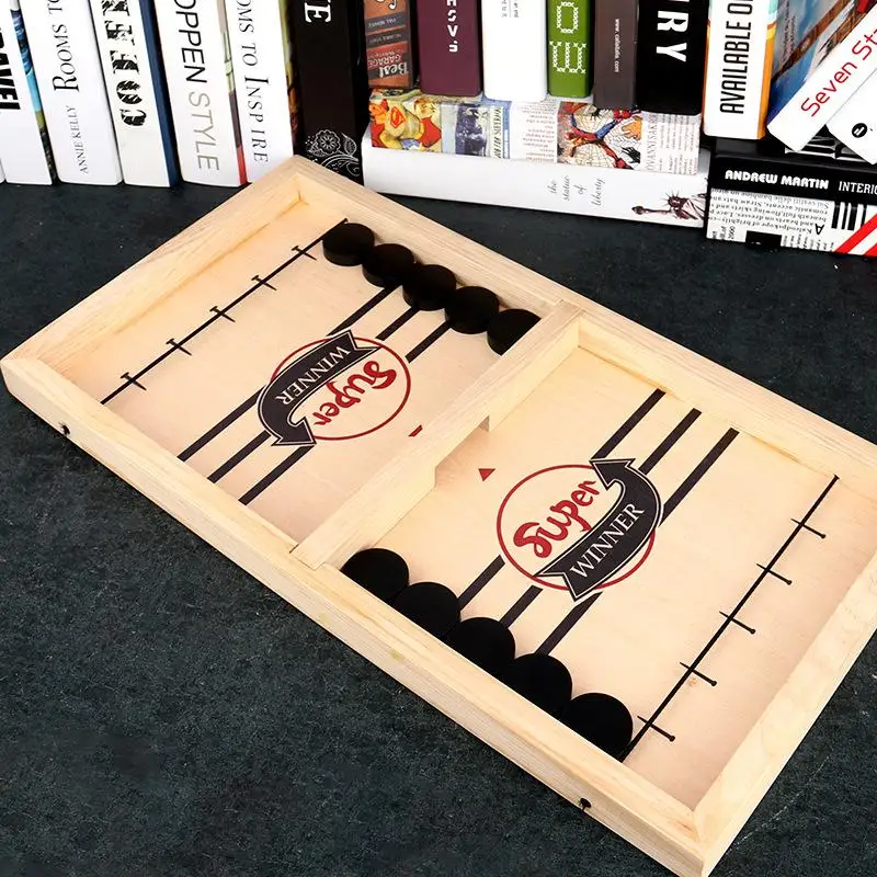 Fast Sling Hockey Board Game - A thrilling eco-friendly table hockey game for Kiwi families