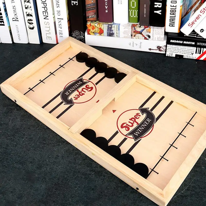 Fast Sling Hockey Board Game - A thrilling eco-friendly table hockey game for Kiwi families