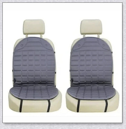 Premium Heated Car Seat Cushion Cover with adjustable temperature settings and ultra-soft polyester surface