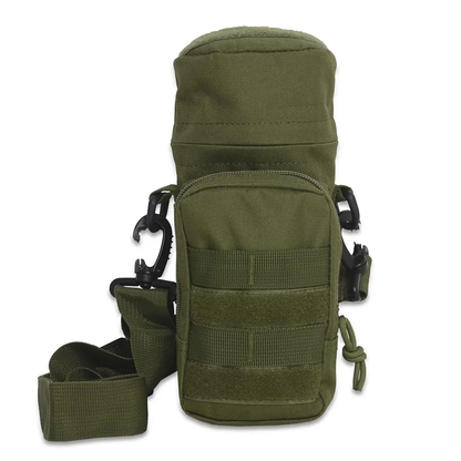 Versatile MOLLE Water Bottle Pouch in various colors, designed for outdoor adventures and active Kiwi lifestyles