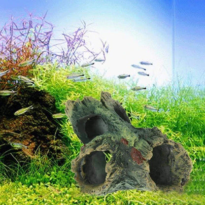 Eco-Friendly Decorative Resin Aquarium Feature with realistic, lifelike design for a thriving aquarium ecosystem