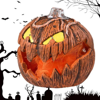 Gloween Interactive Halloween LED Pumpkin Lantern - a versatile lighting solution that creates a warm, spooky glow for Kiwi homes and events.