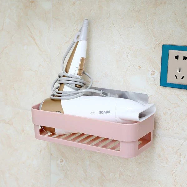 Adhesive Bathroom Shelf - Sleek, Sturdy, and Easy to Install for Decluttering Your Bathroom