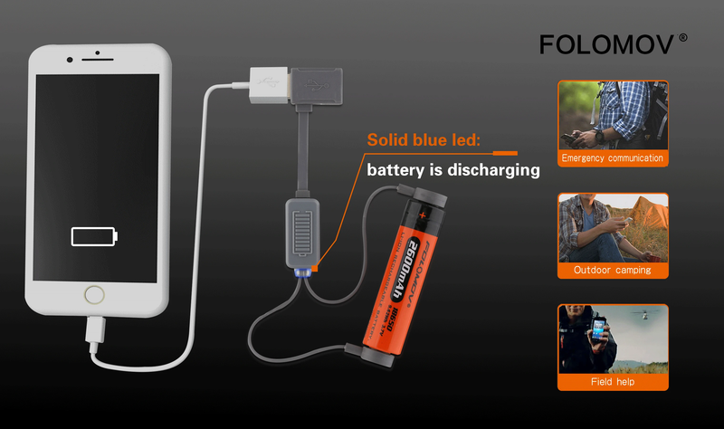 Shopfluxpro NZ Magnetic USB Li-ion Battery Charger - Charge & Discharge Functionality