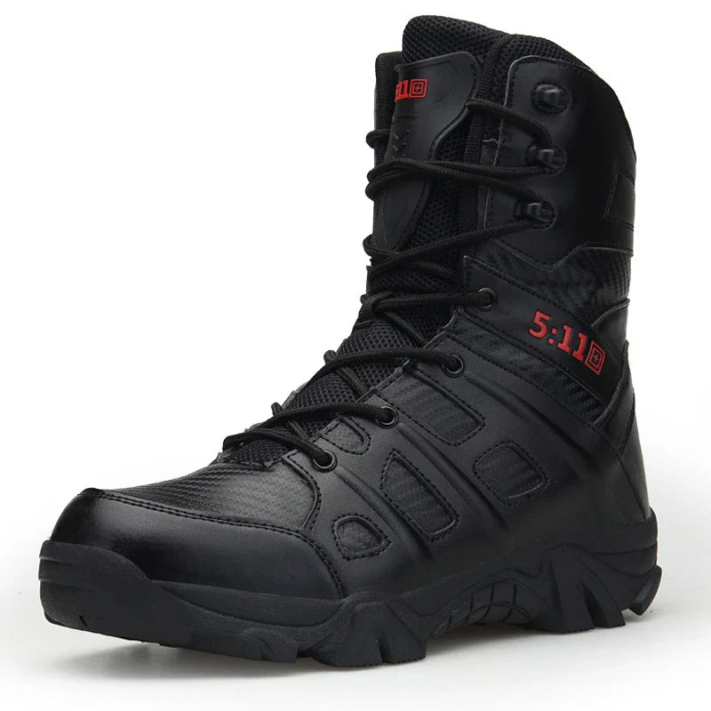 Rugged outdoor adventure boots with durable microfiber leather construction and slip-resistant soles for Kiwi explorers