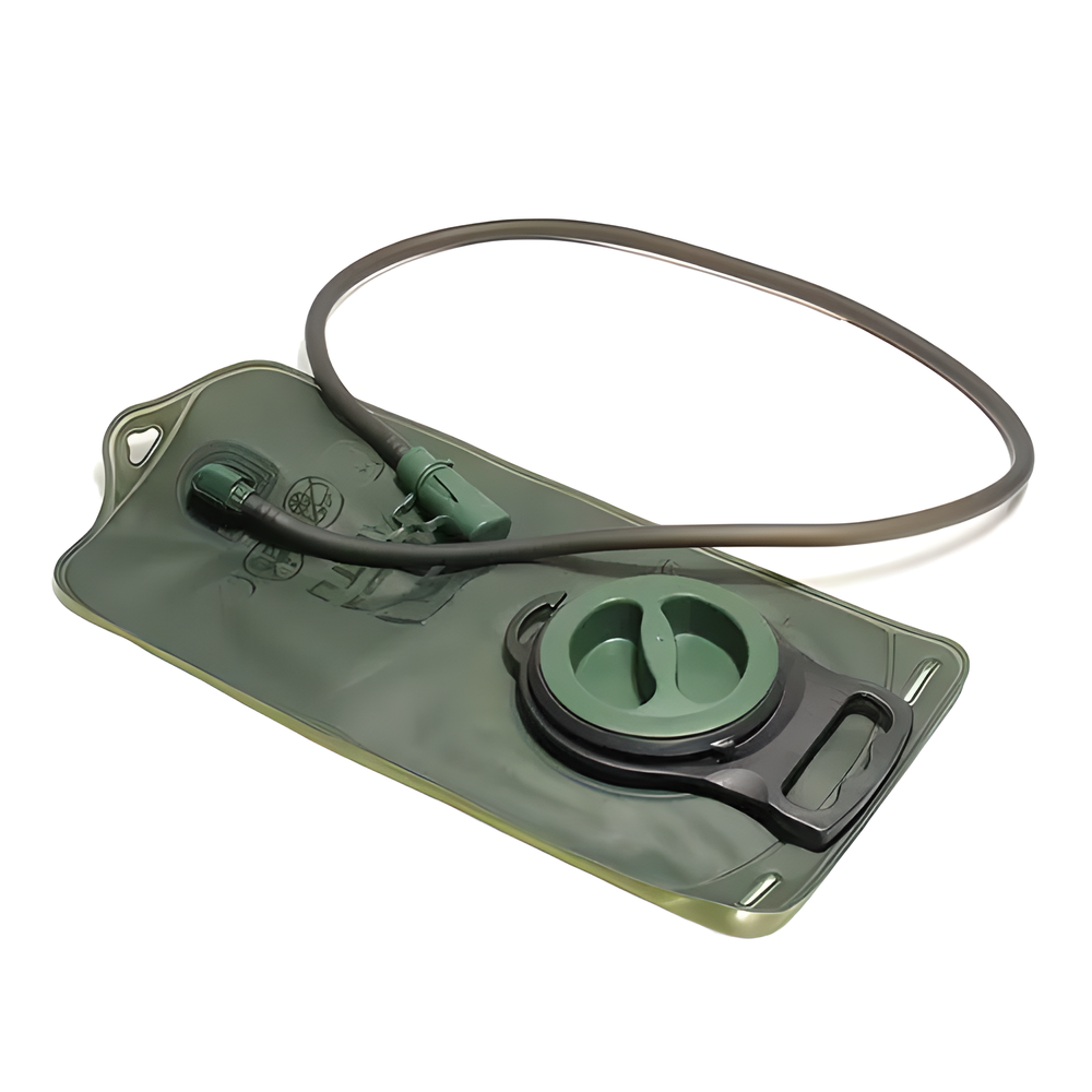 2L TPU hydration pack in army green colour, designed for outdoor adventures in New Zealand