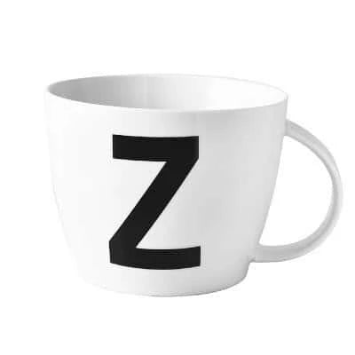 Personalized Initial Ceramic Mug with Sleek Minimalist Design and Eco-Friendly Materials