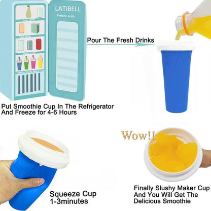 Freeze-Chill Slushy Maker - Create Refreshing Homemade Slushies with Ease