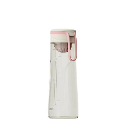 Eco-Friendly Tritan 550ml Sports Water Bottle in White Color