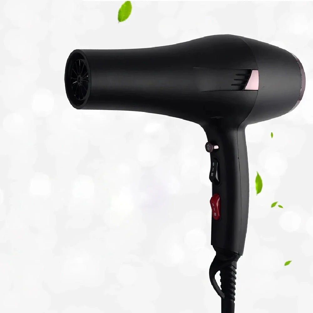 2400W professional hair dryer with hot and cold air settings, long power cord, and versatile styling options for salon-quality results at home