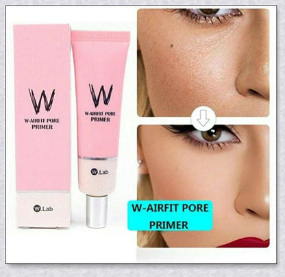 W-Air Fit Face Primer and Pore Concealer Cream - Smooth, flawless skin with natural ingredients